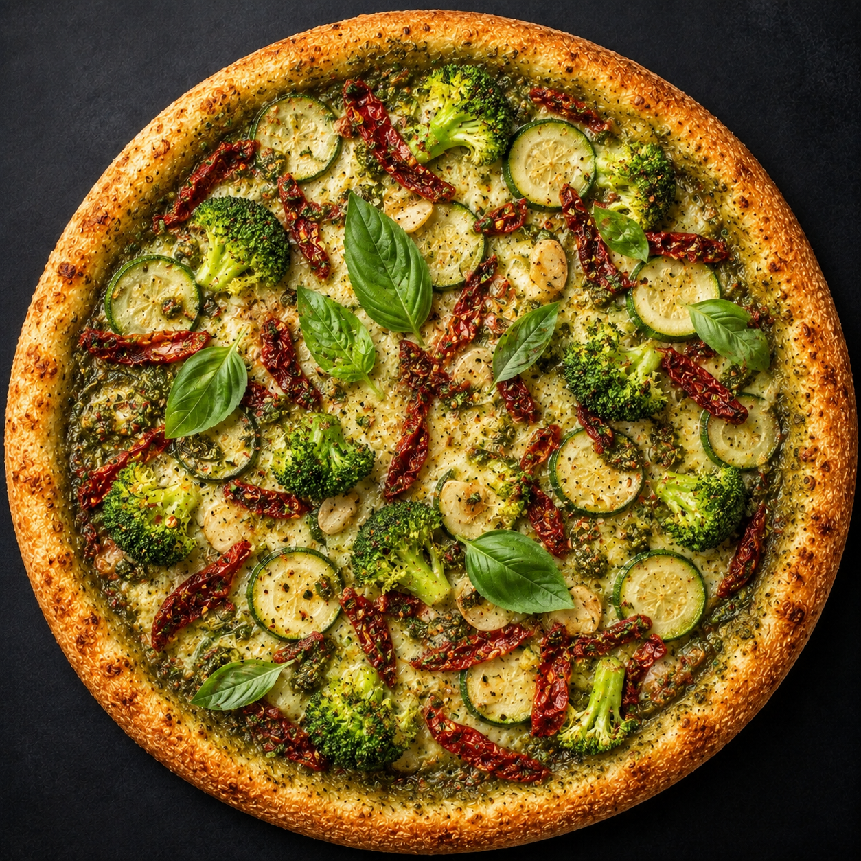 Pesto Delight Pizza