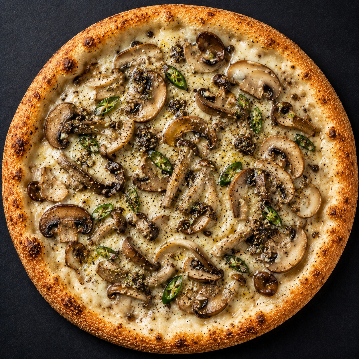 Truffle Mushroom Pizza