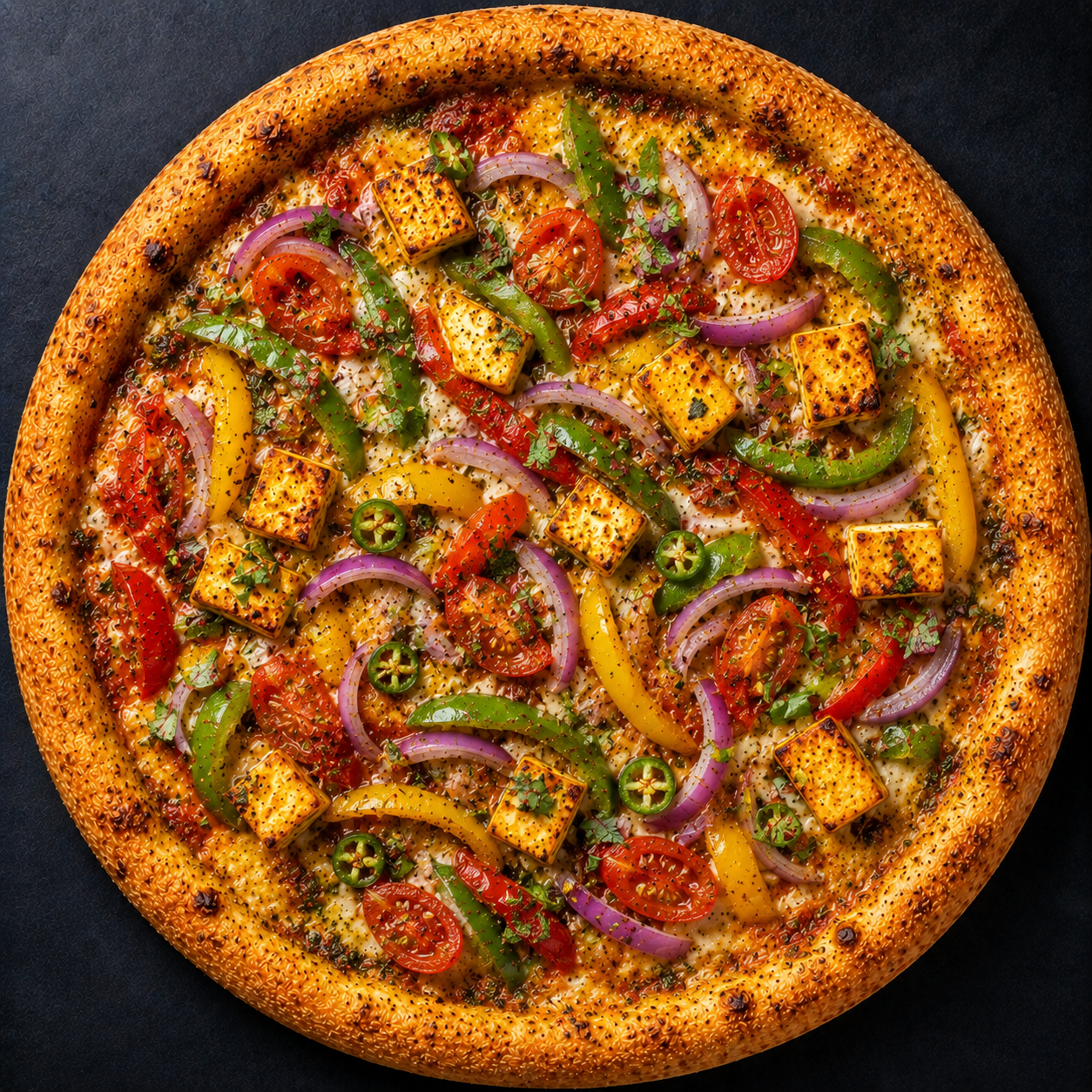 Indian Spice Pizza