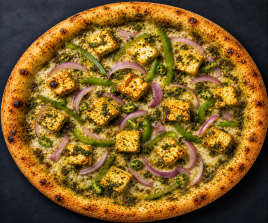 Truffle Thecha Paneer Pizza